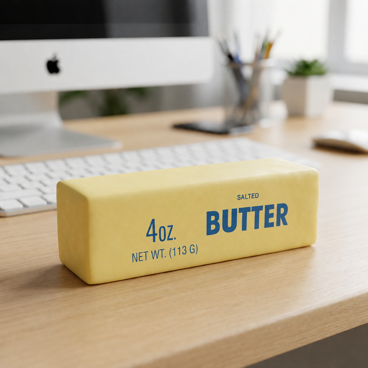Viral 4oz Squishy Stick of Butter: Default Title