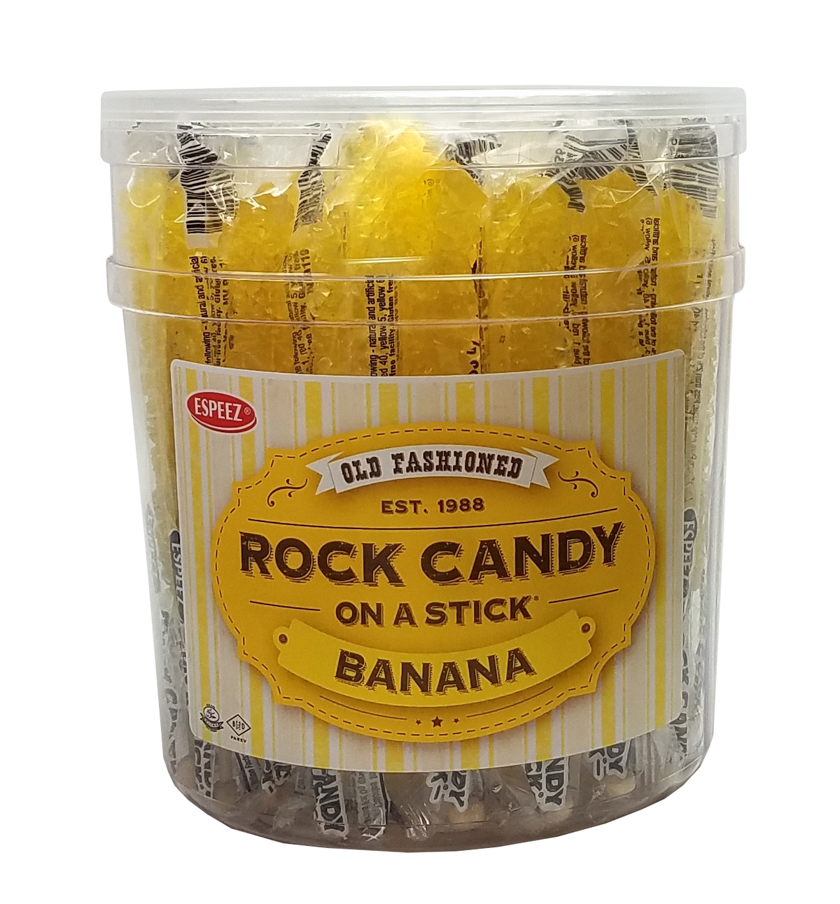 Rock Candy On A Stick - Banana