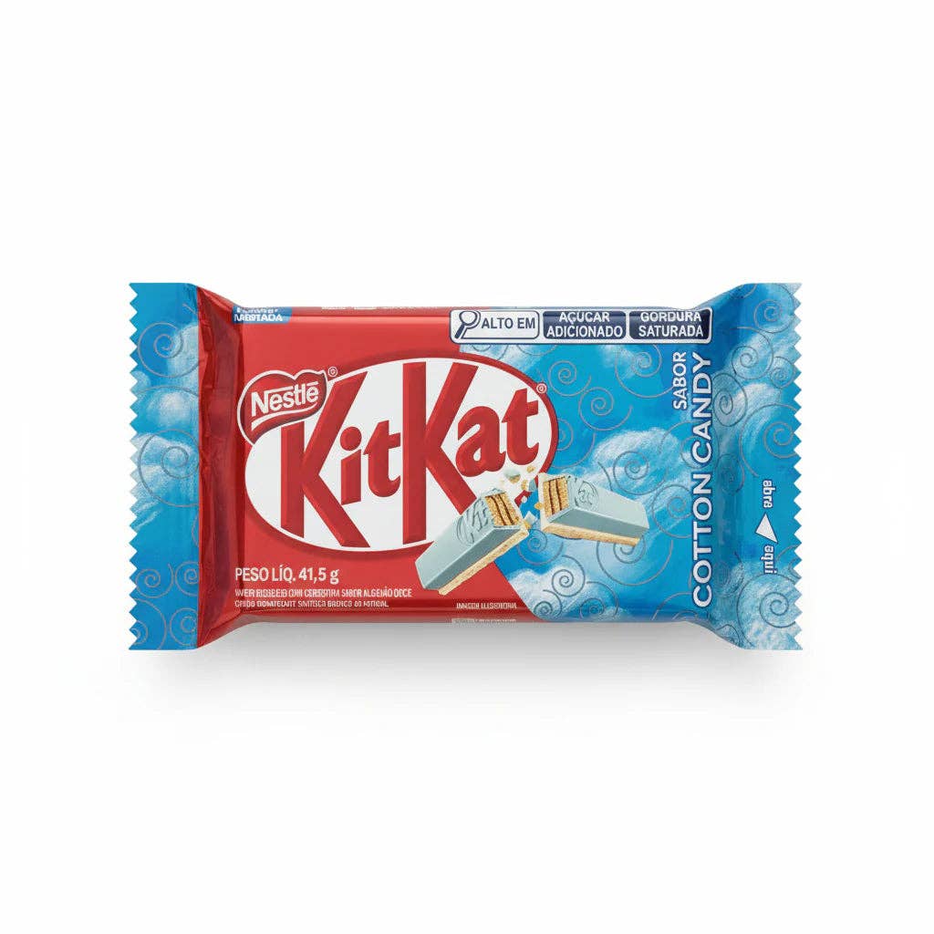 KitKat Cotton Candy (41.5g) (Brazil)