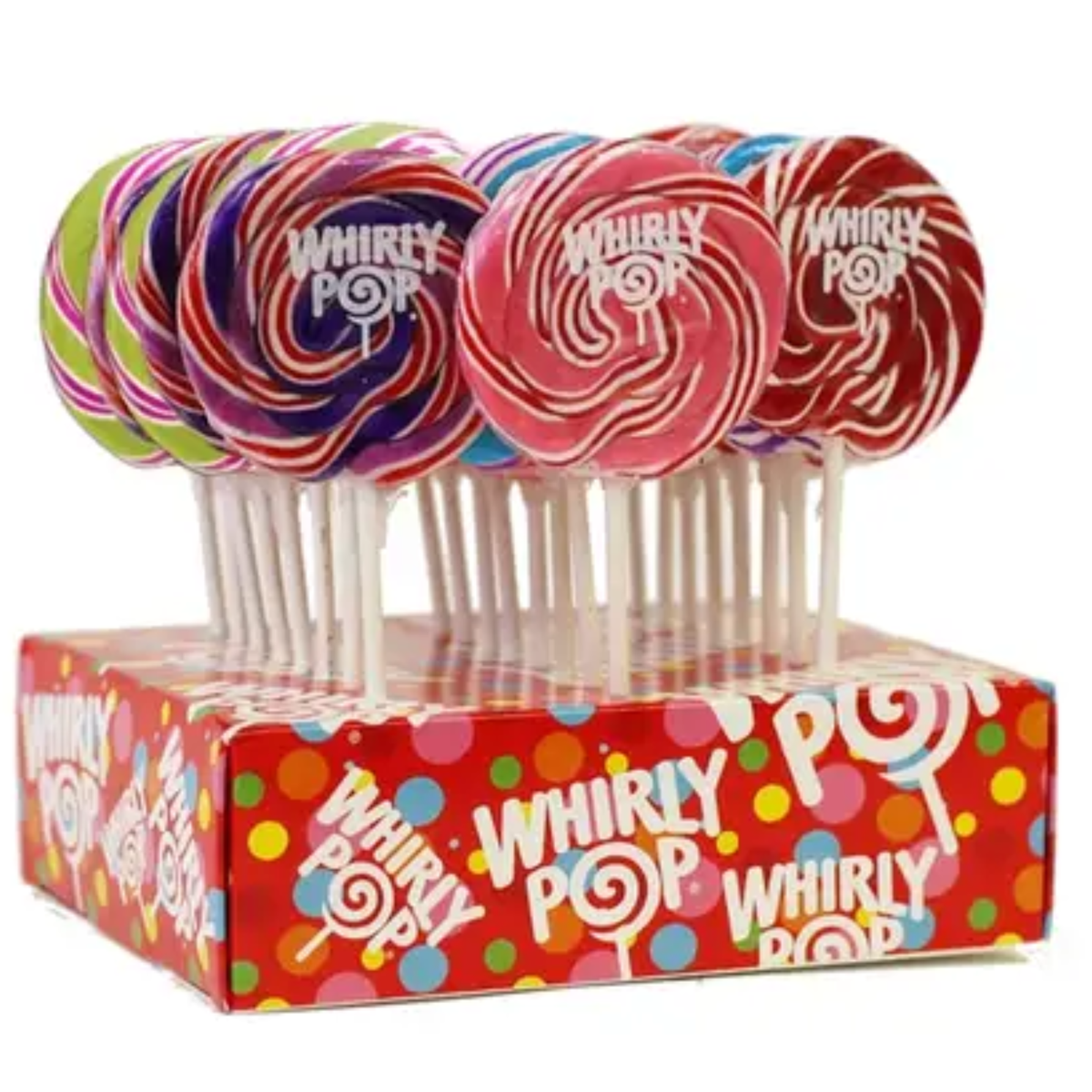 Whirly Pop Variety Lollipop and Display 1.5oz Each