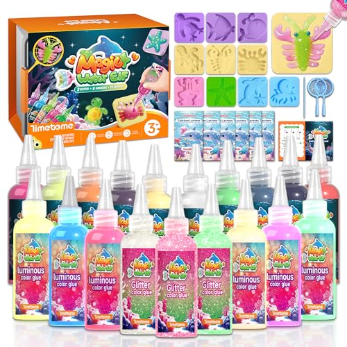 Timetome DIY Squishy Maker Kit for Kids Squishies Toys for Ages 3+