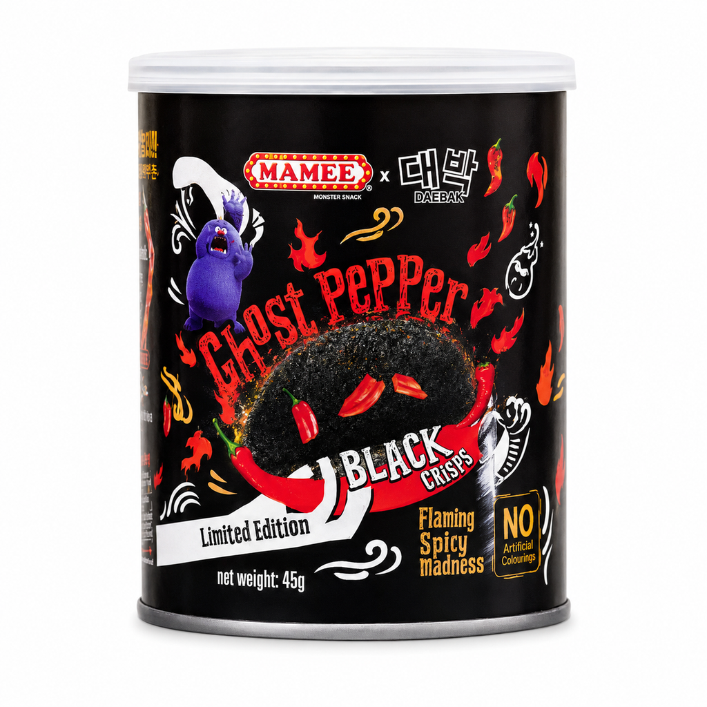 DaeBak Mamee Ghost Pepper Chips: BBQ Ghost Pepper