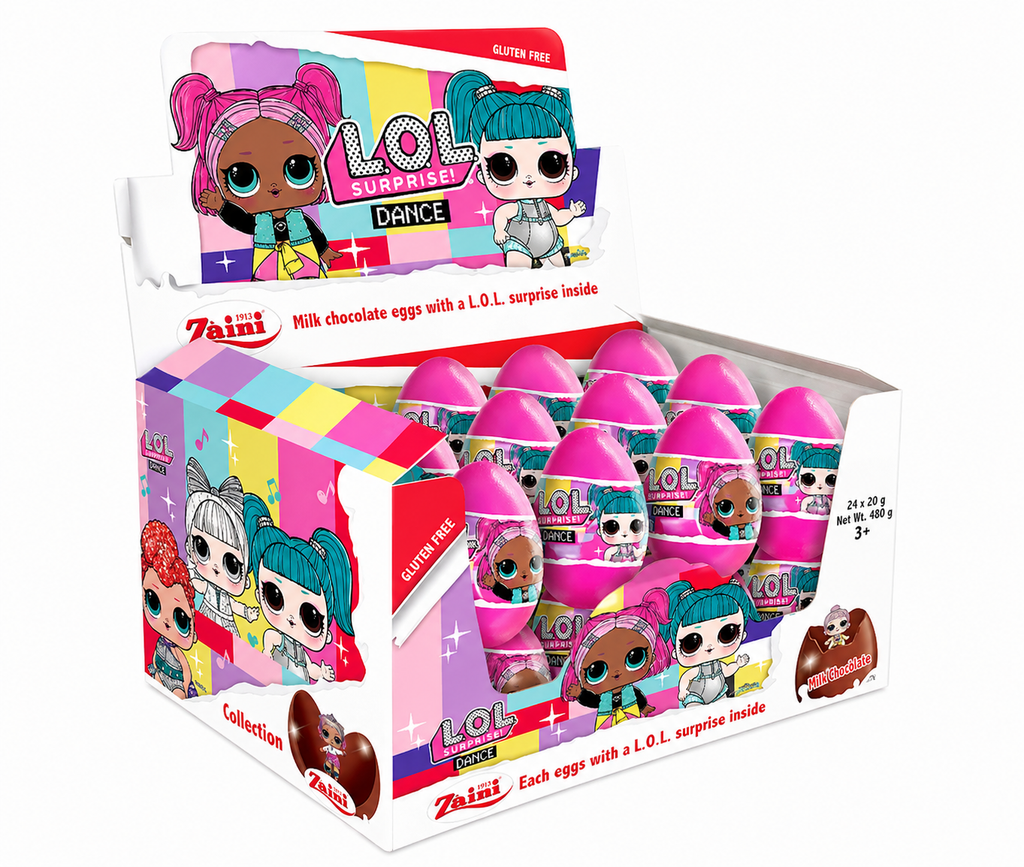 Zaini Cartoon Toy Eggs: Shimmer Shine Eggs