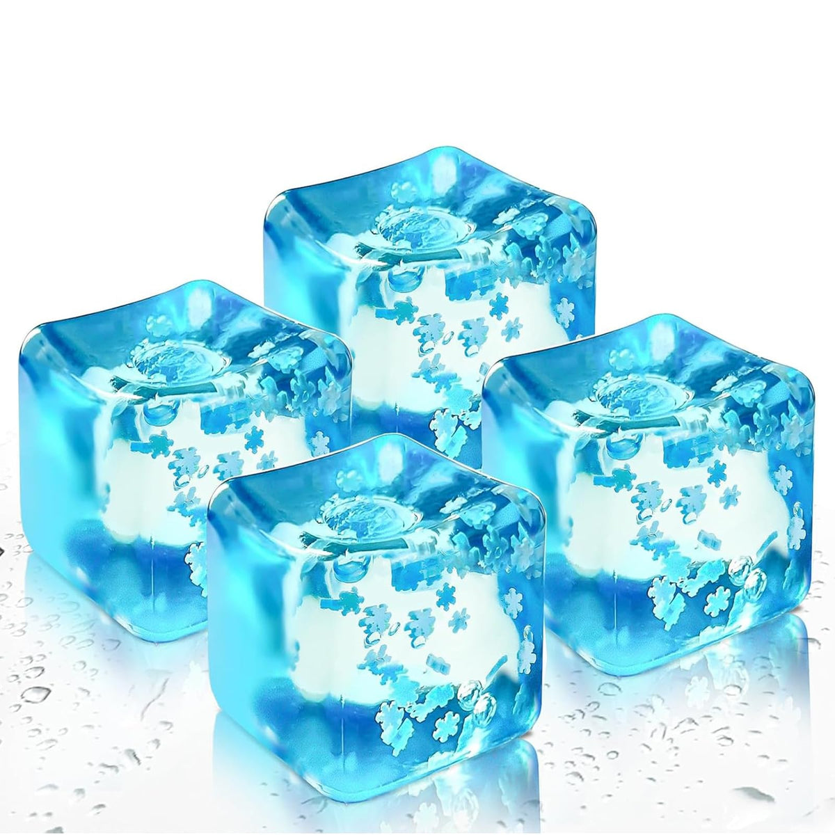 Stress Balls for Adults, Stress Cube Fidget Toys, Enhanced Grip Strength Squeeze Toys, Halloween, Christmas, Valentines, Easter, Party Favors, Square Shape Stress Cube Stress Toys for Adult