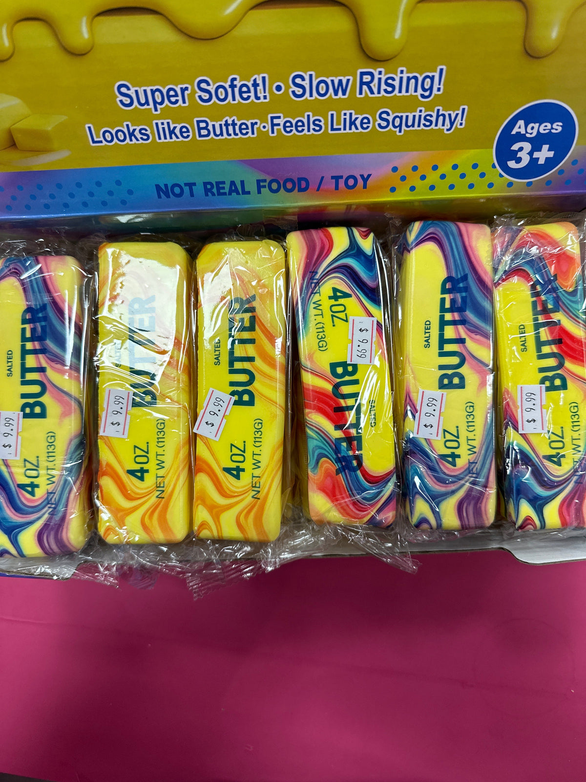Salted Butter Tye Dye Squishy