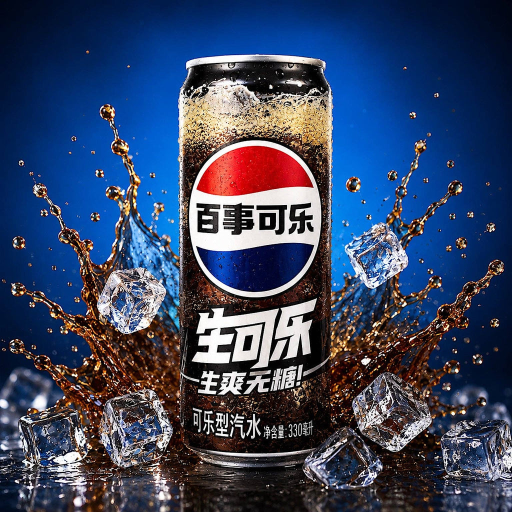 Exotic Asian Pepsi Cola Can