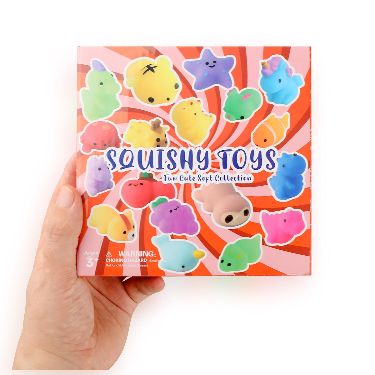 nobasco Squishies, 32 Pack Mochi Squishy Toys - Kawaii Cat Squishys Slow Rising Animals - Party Favors, Goodie Bag, Birthday Gifts, Mini Squishies Stress Reliever Toy