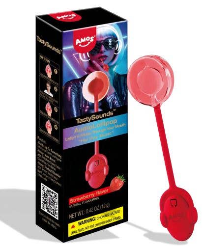 Tasty Sounds Lollipop Strawberry/Hip Hop,