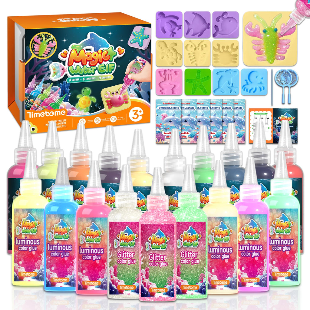 Timetome DIY Squishy Maker Kit for Kids Squishies Toys for Ages 3+