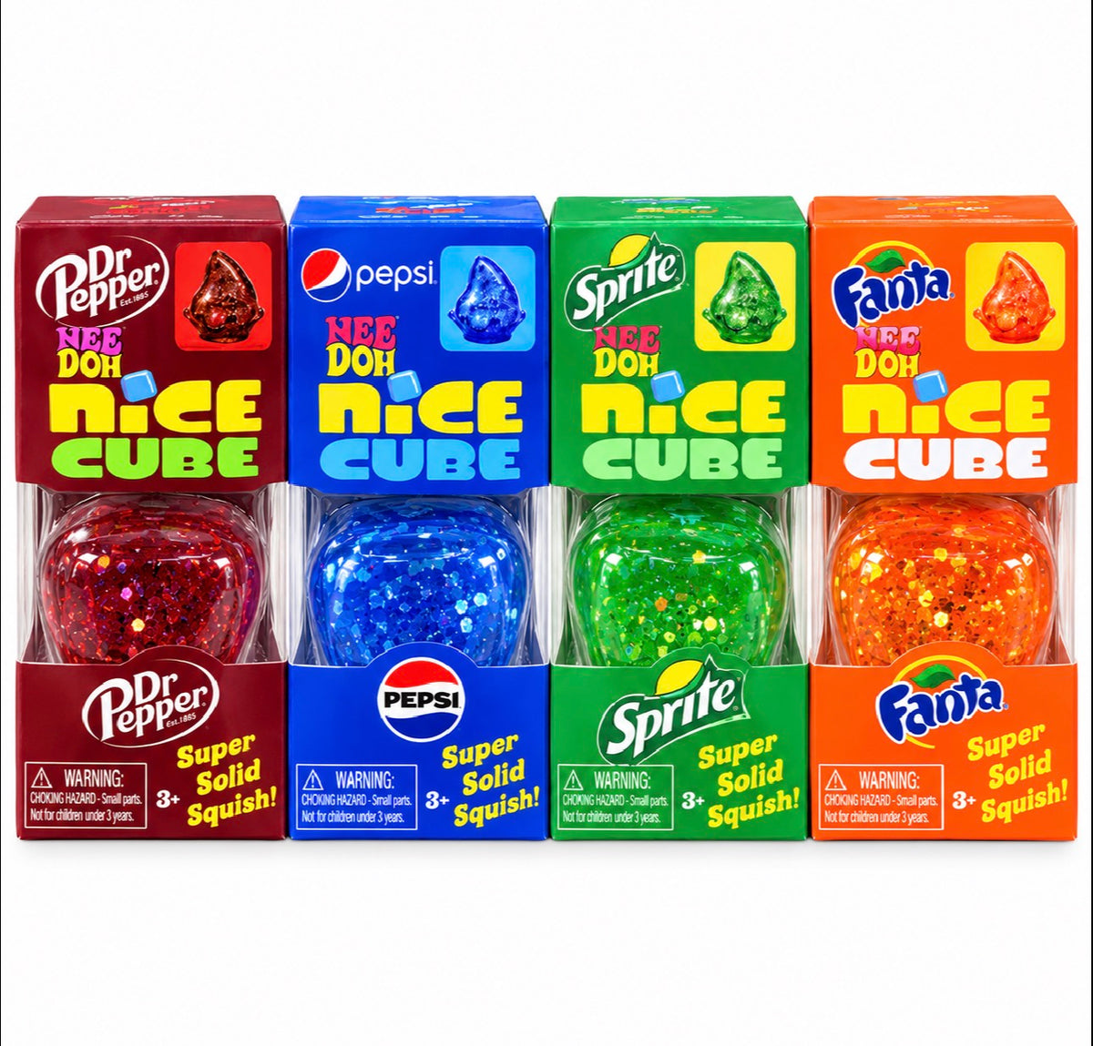 Needoh Mix Cube DR P squishy – Sensory Fidget Squish Toy | Assor