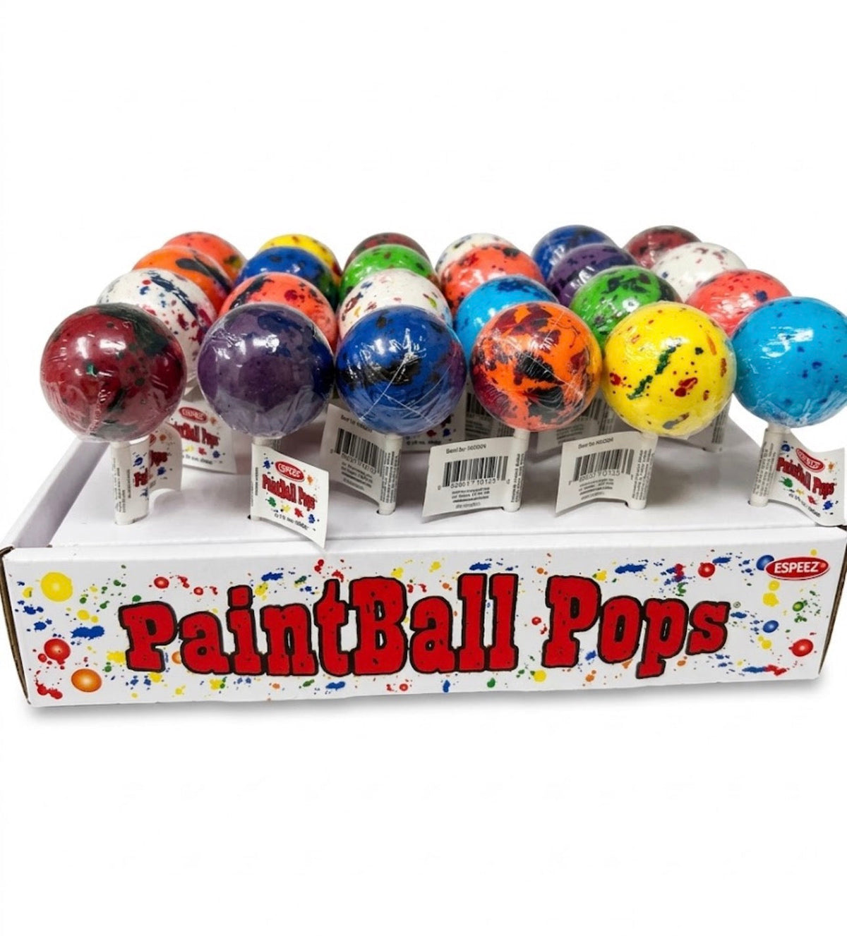 Espeez Paintball Jawbreaker Stick Lollipop