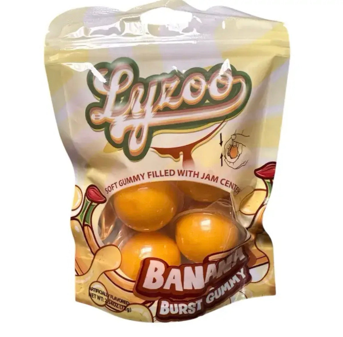 Lyzoo Banana Burst Gummy