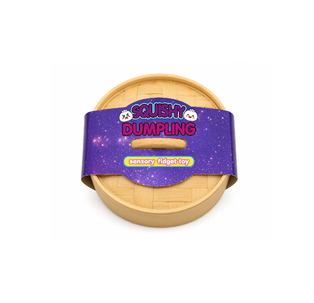 Mini Squishy Dumpling with Steamer Case