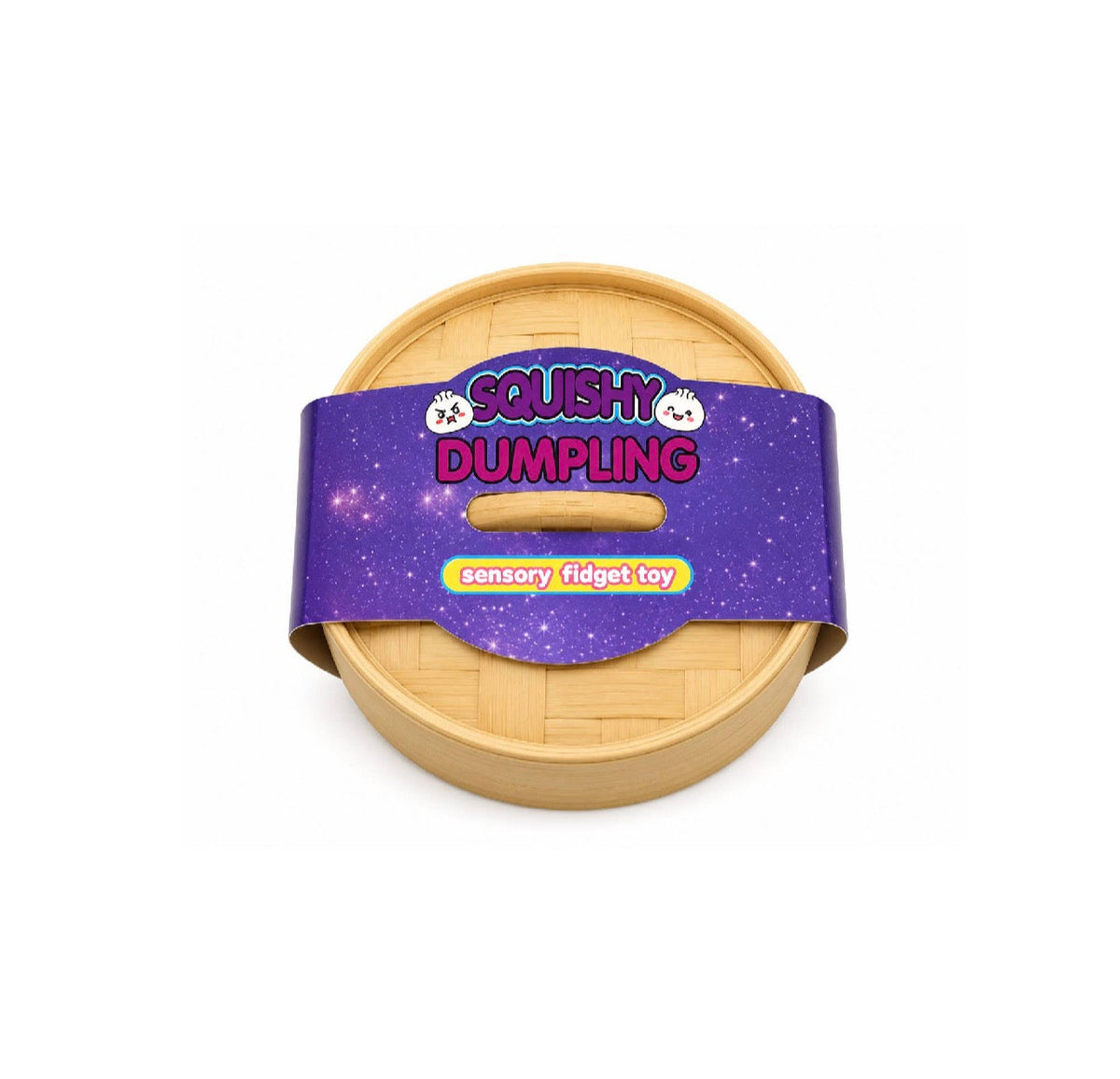 Mini Squishy Dumpling with Steamer Case