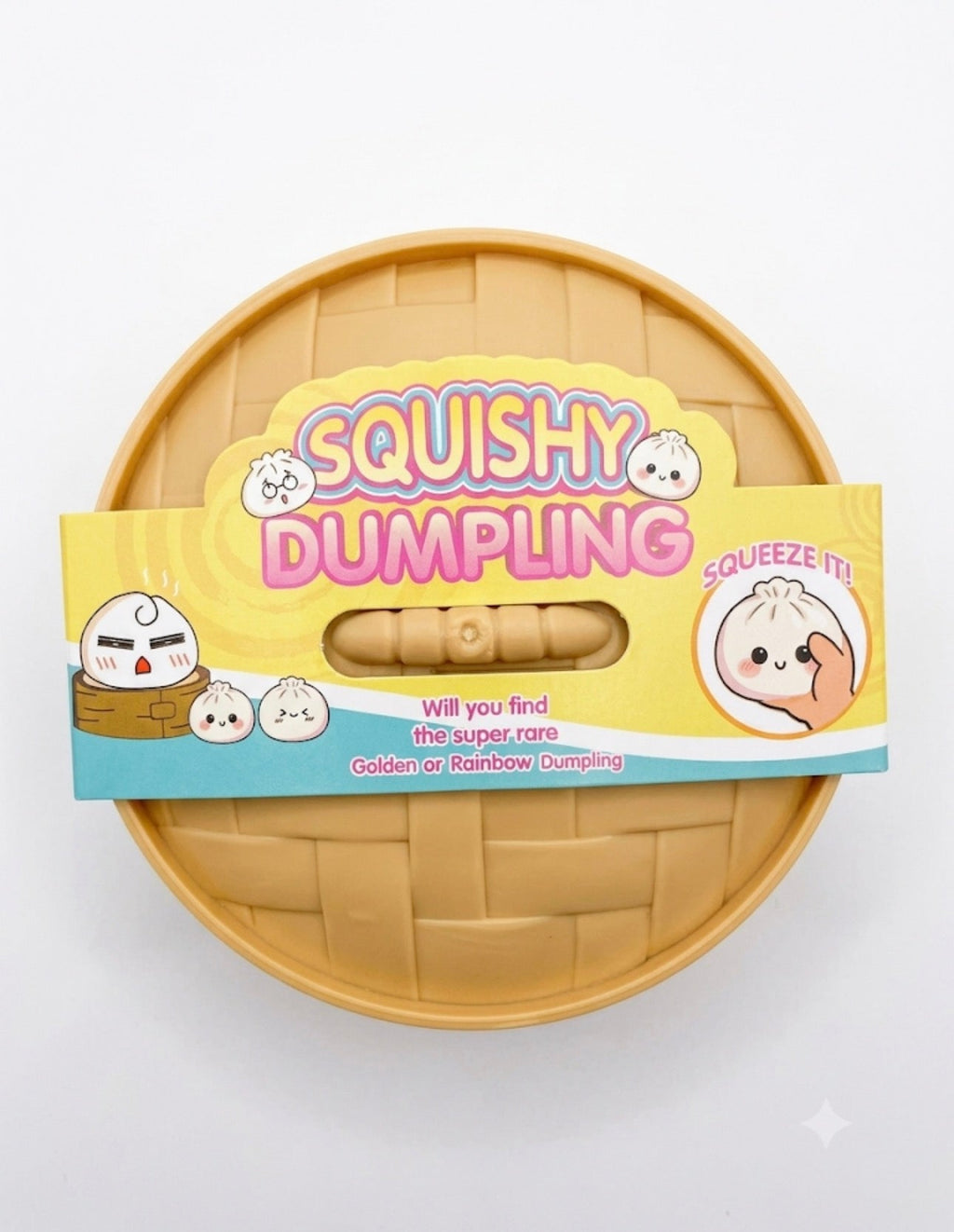 Squishy Dumpling Sensory Fidget Toy – Blind Steamer Mystery Bao Bun