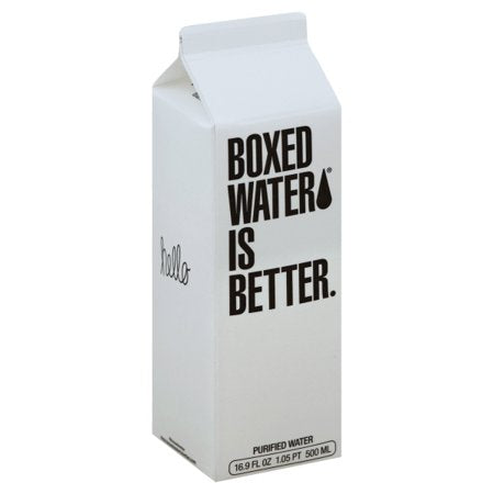 BOXED WATER IS BETTER CARBON FILTERED WATER