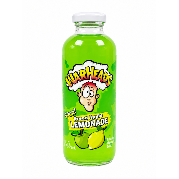 Warheads Green Apple Lemonade 473 ml