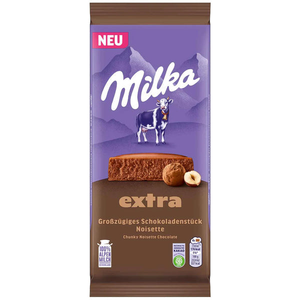 Milka Extra Chunky Noisette 190g