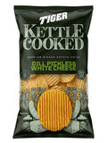 Tiger Chips Kettle Cooked Dill Pickle White Cheese