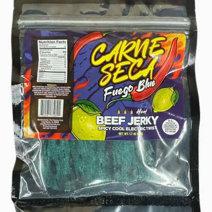 Carne Seca Beef Jerky: Fuego Blue