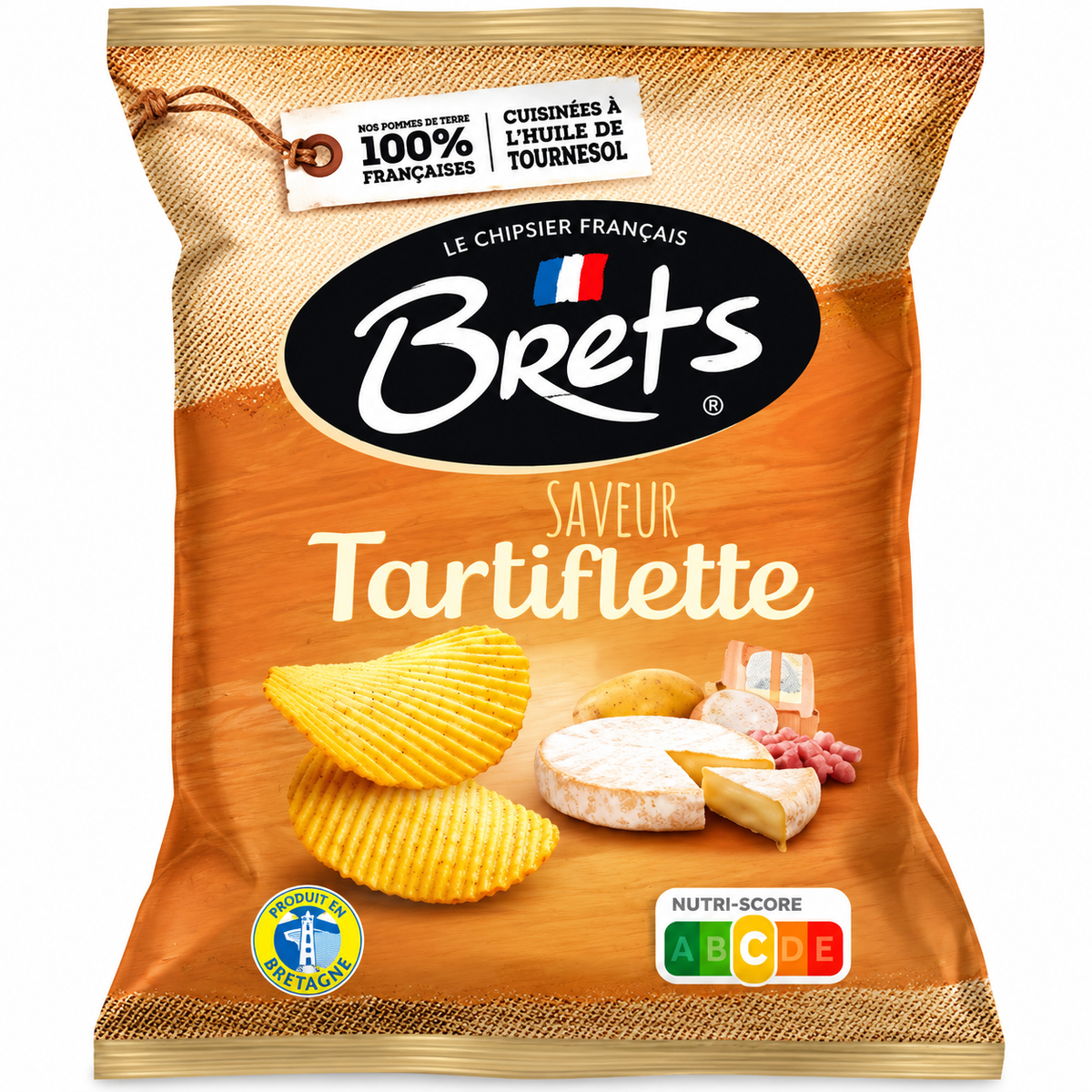 Brets Potato Chips Tartiflette