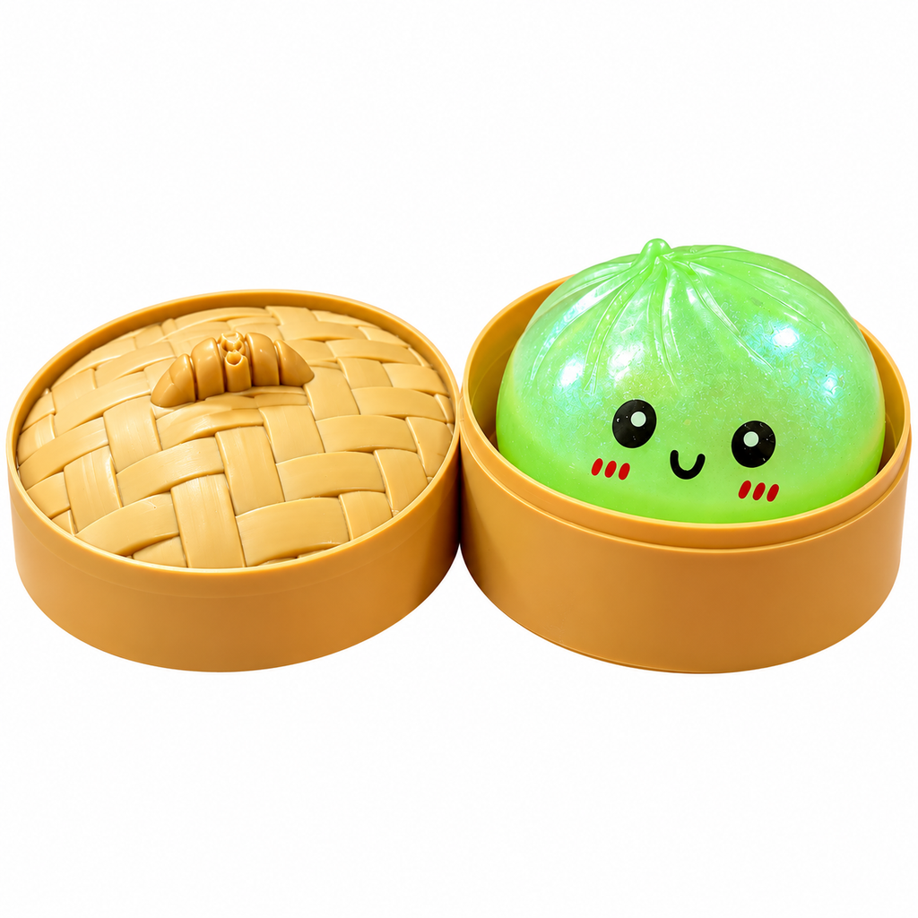 Glitter Dumpling Squishy – Mystery Sensory Toy