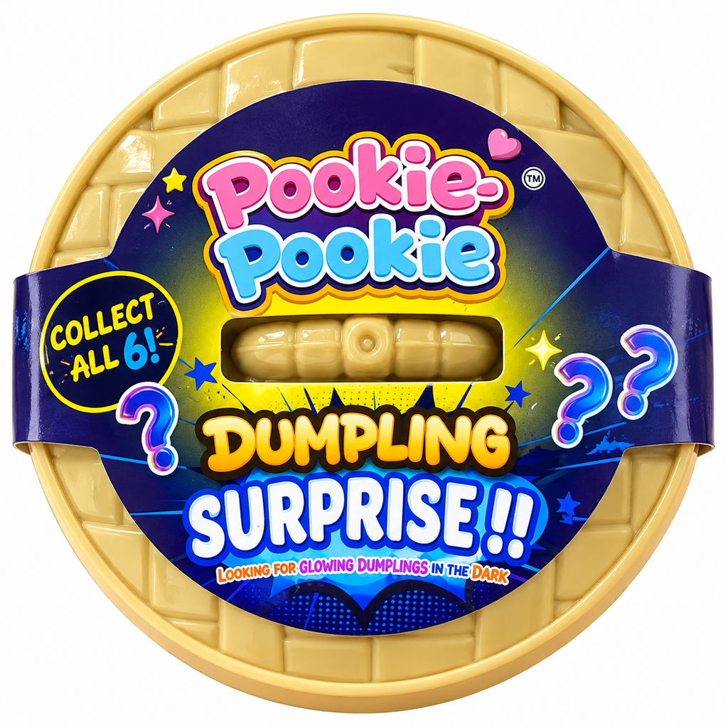 Glow-in-the-Dark Dumpling Mystery Squishy