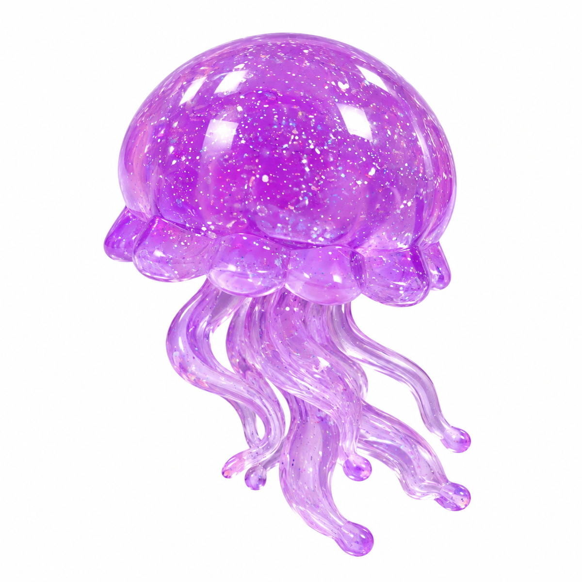Jellyfish Squishy Stress Ball – Slow-Rise Sensory Fidget Toy