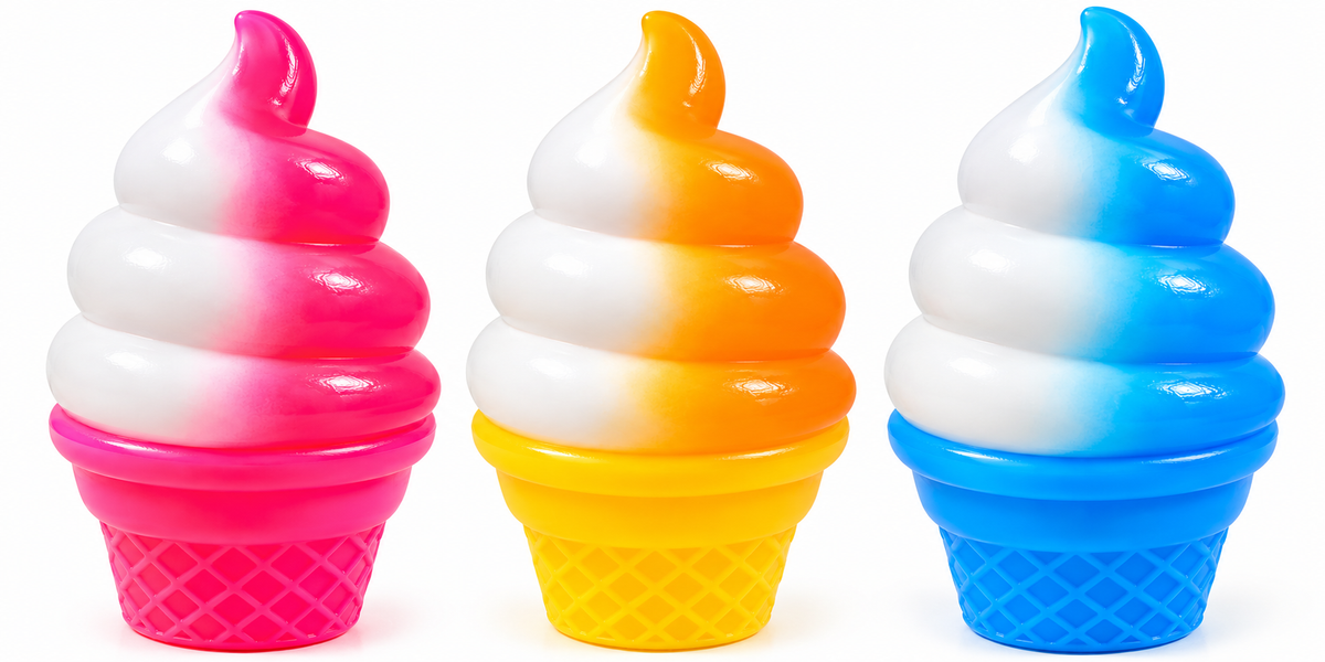 Nice Cream Sensory Toy – Ice Cream Cone Squishy Fidget