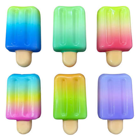 Squeeze Squish Popsicle Fidget Toy – Super Solid Ice Pop Stress Toy