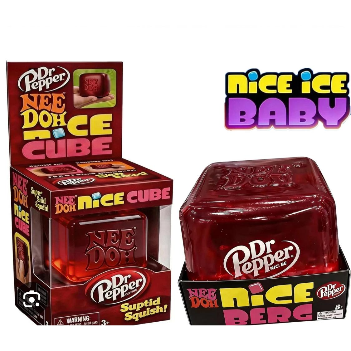 Needoh Cube Dr. Pepper Logo