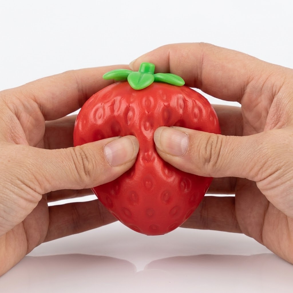 Crunchy Fruit Squeeze ASMR Squishy Toy