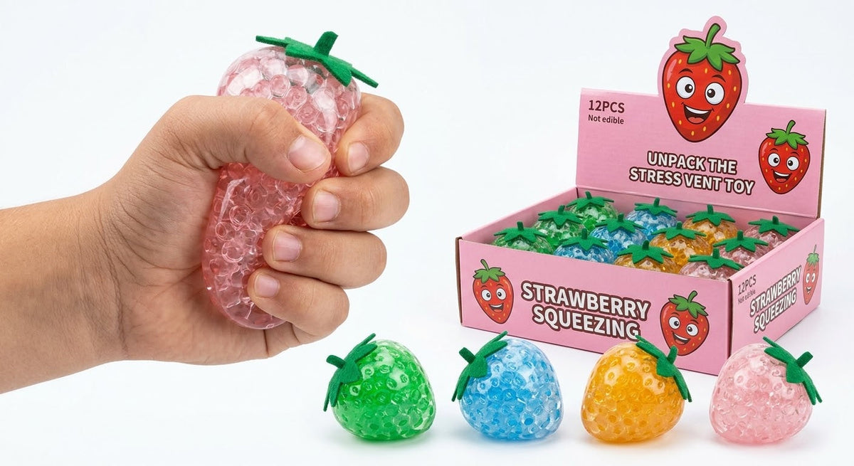 Pinch Family Squishy: Strawberry