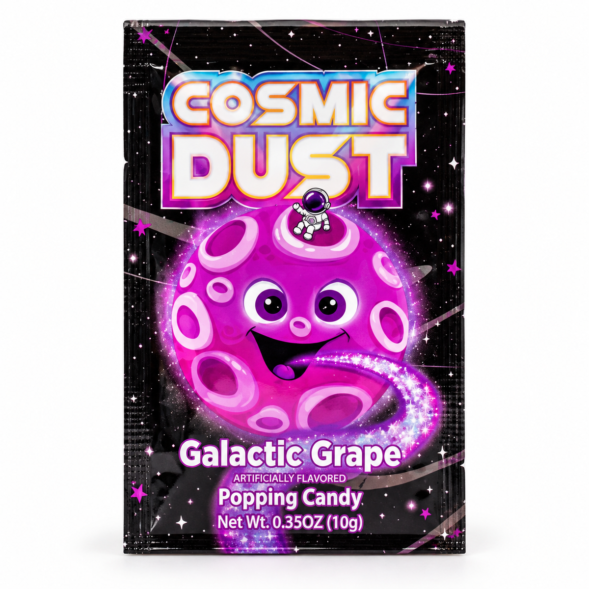 Cosmic Dust Popping Candy Galactic Grape 0.35oz