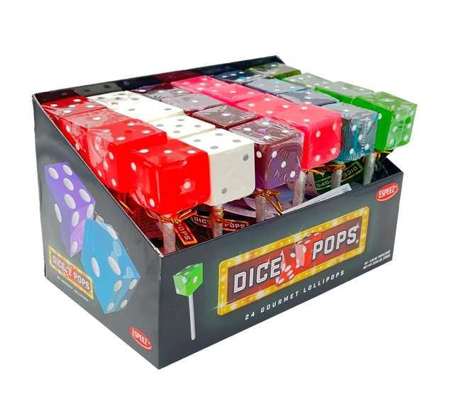 Dice Lollipops, 1.16oz