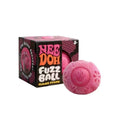 Needoh PLUSH SMILEY STRESS SQUEEZE FIDGET BALL TOY: PINK / (OS) 1