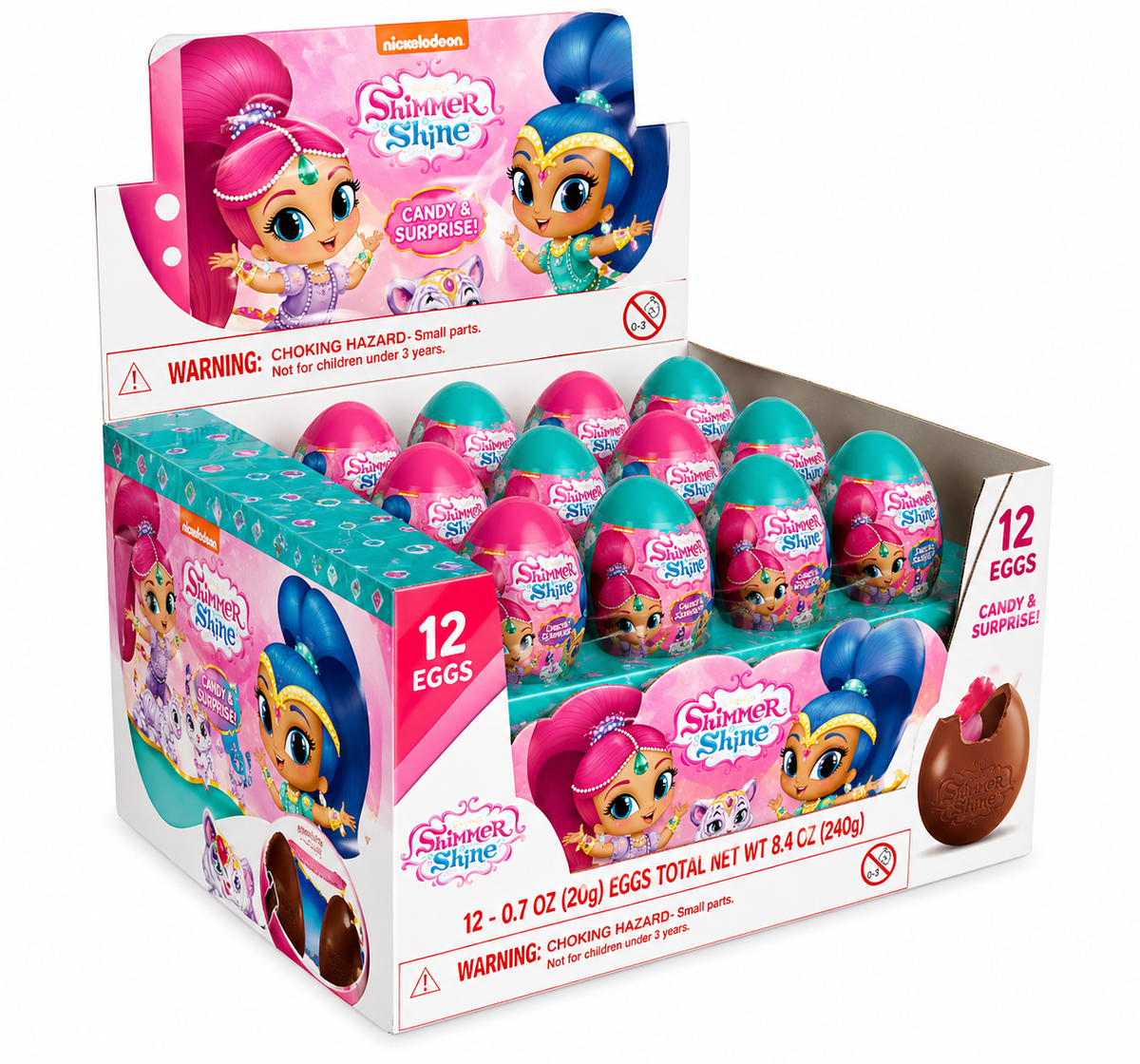 Zaini Cartoon Toy Eggs: Barbie Eggs