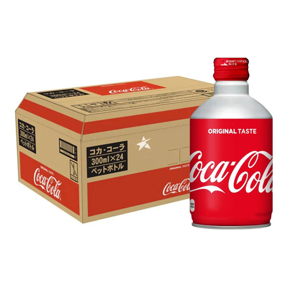 Coca Cola Aluminum Bottle 300ml (Japan)